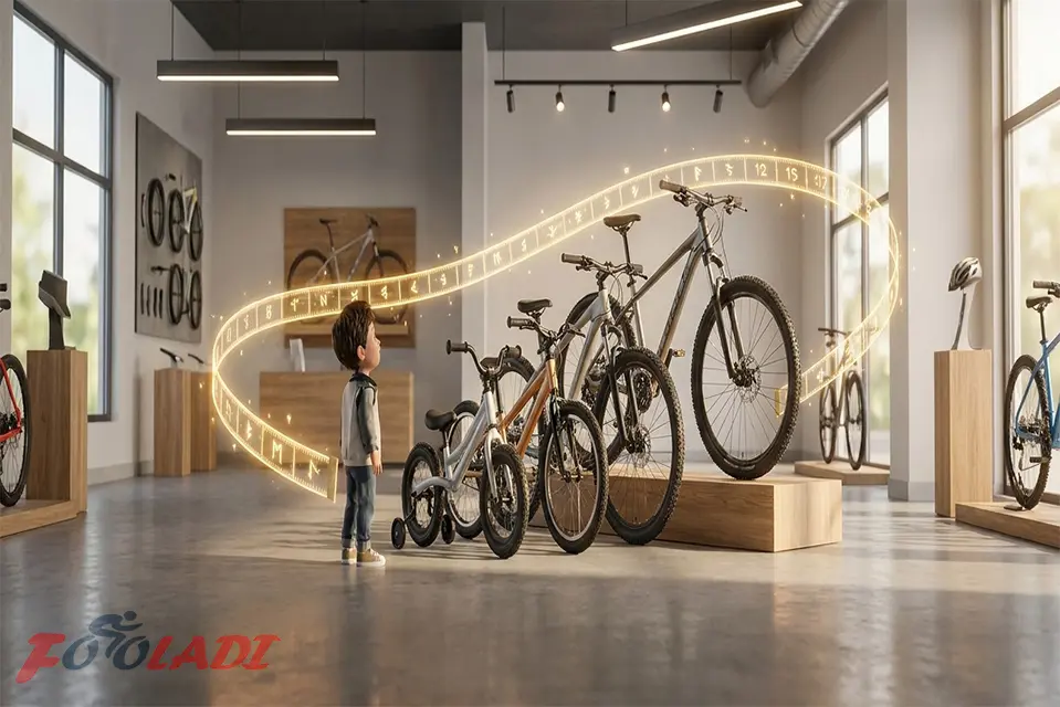 چه سایز دوچرخه‌ای برای من مناسب است؟